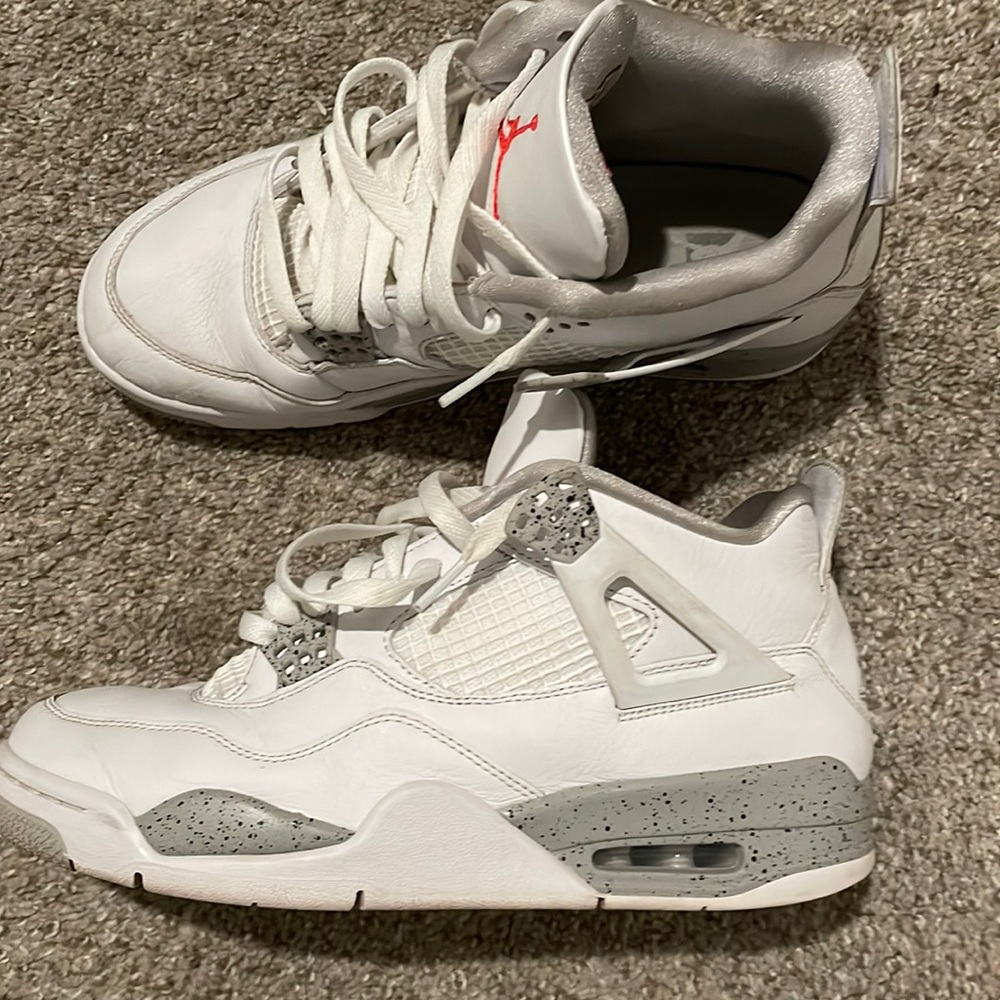 COPY - White Oreo Air Jordan 4s men